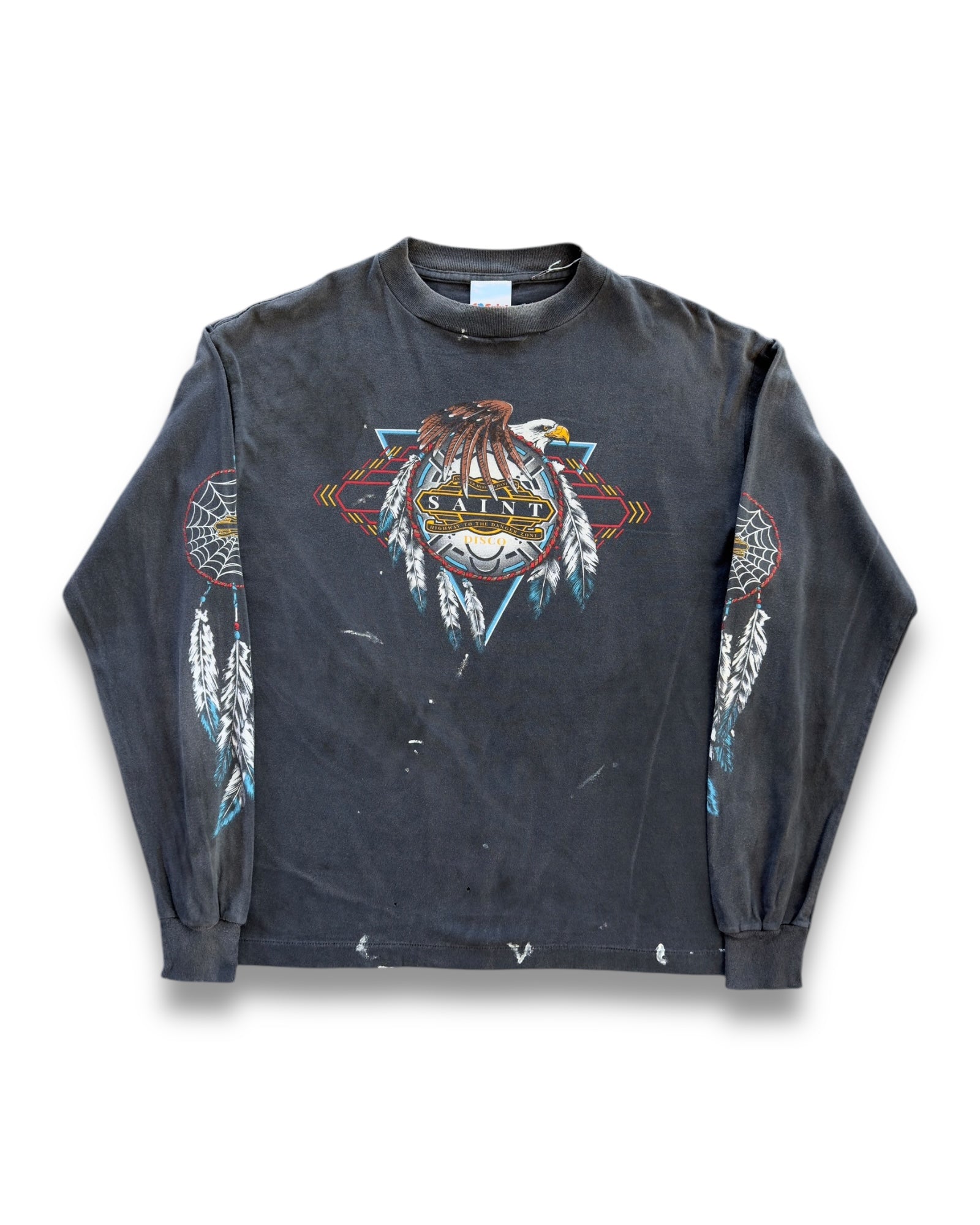 すぐ届く！ SAINT Mxxxxxx SAINT TEFLON DISCO SAINT DISCO LS T SAINT Mxxxxxx × TEFLON DISCO SS25 ML_LS TEE/SAINT DISCO