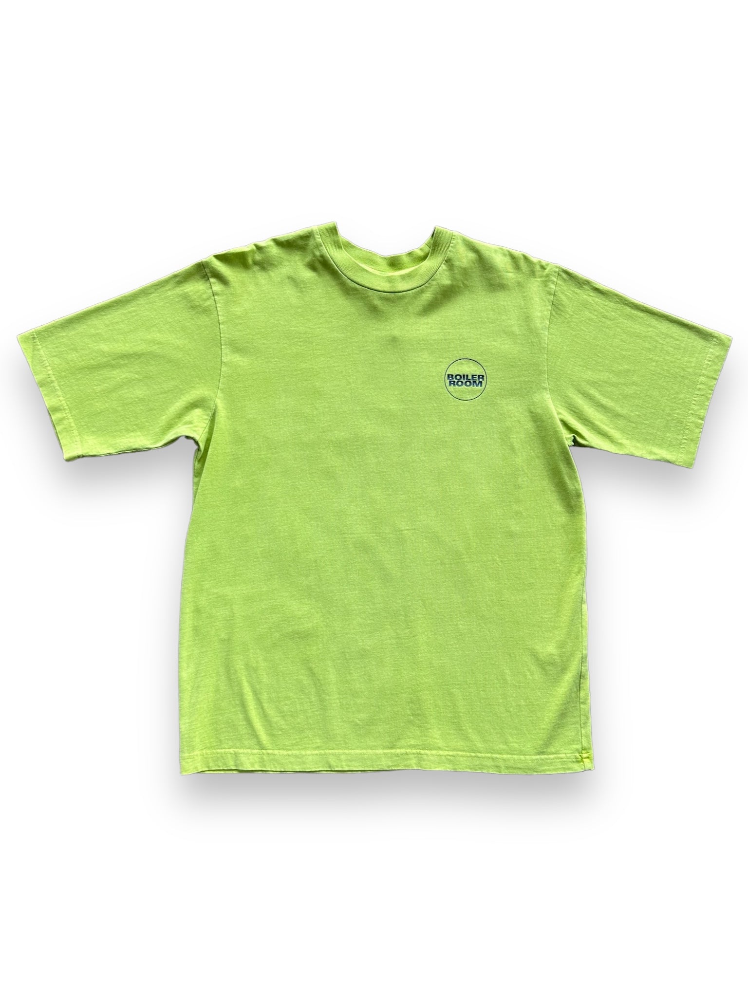 Boiler Room Core T-Shirt Lime