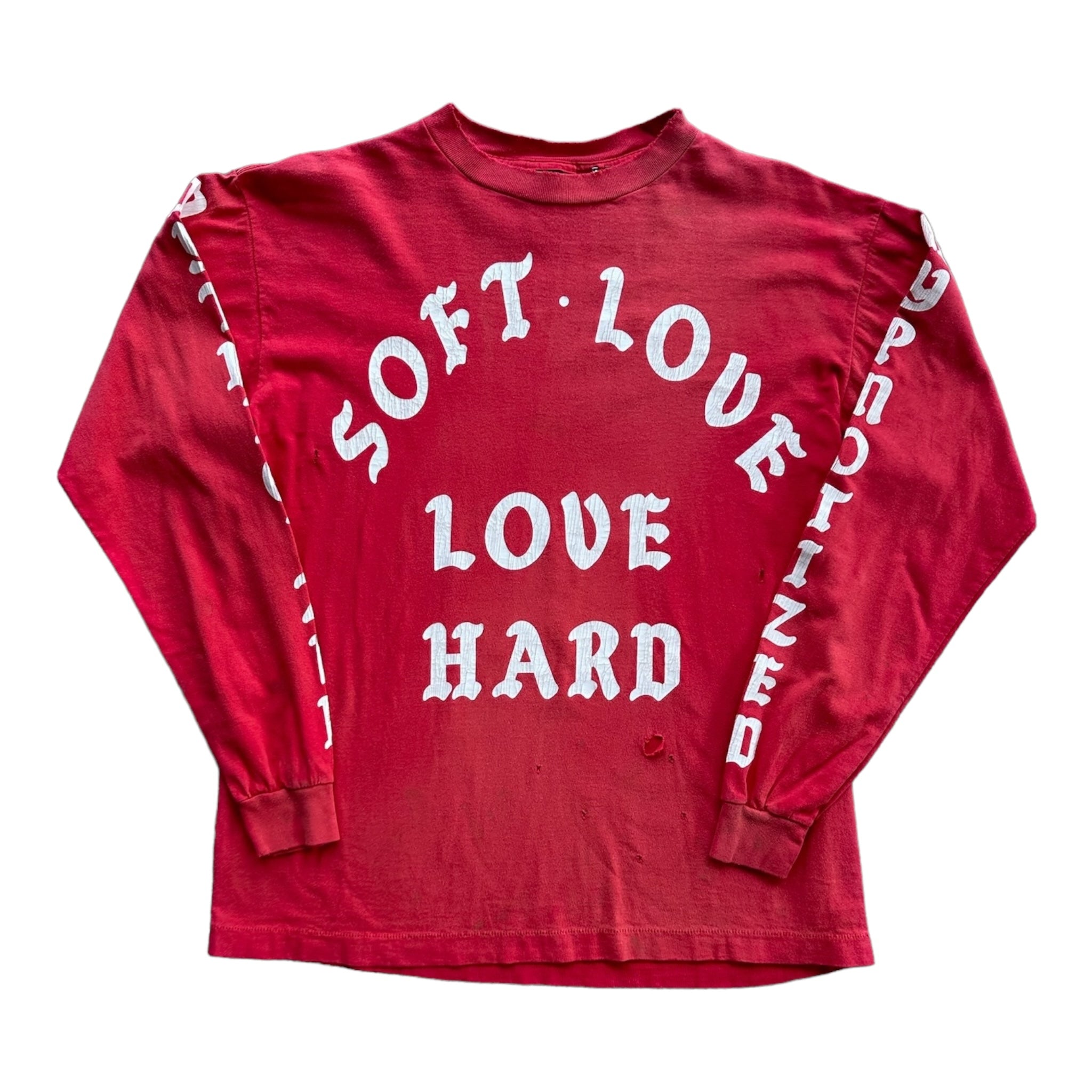 Saint Mxxxxxx Love Hard L/S - Red