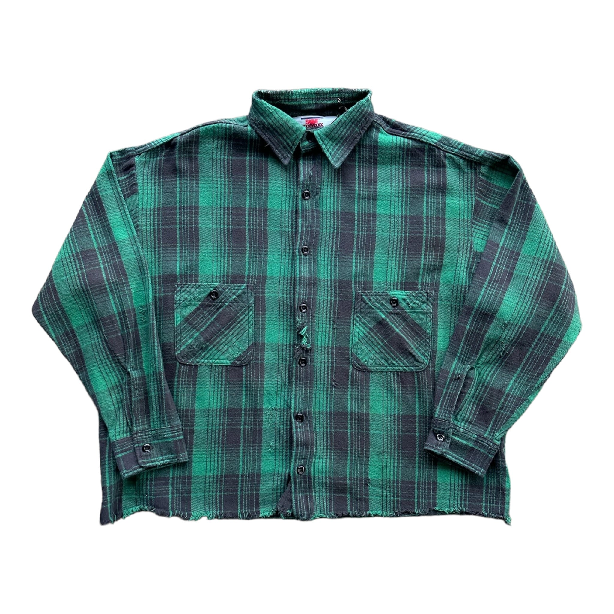 Saint Mxxxxxx Flannel - Green/Black