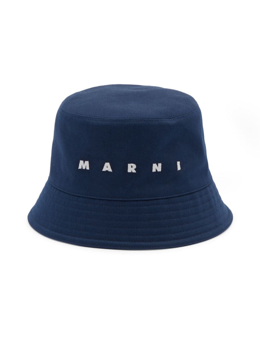 Marni Bucket Hat Navy