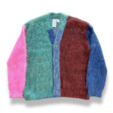 Waste Yarn Project Brushed Patti Cardigan - Multicolor