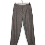Willy Chavarria Elasticated Tapered Trouser - Uniform Brown/Black