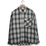 Represent Waffle Flannel - Dark Green