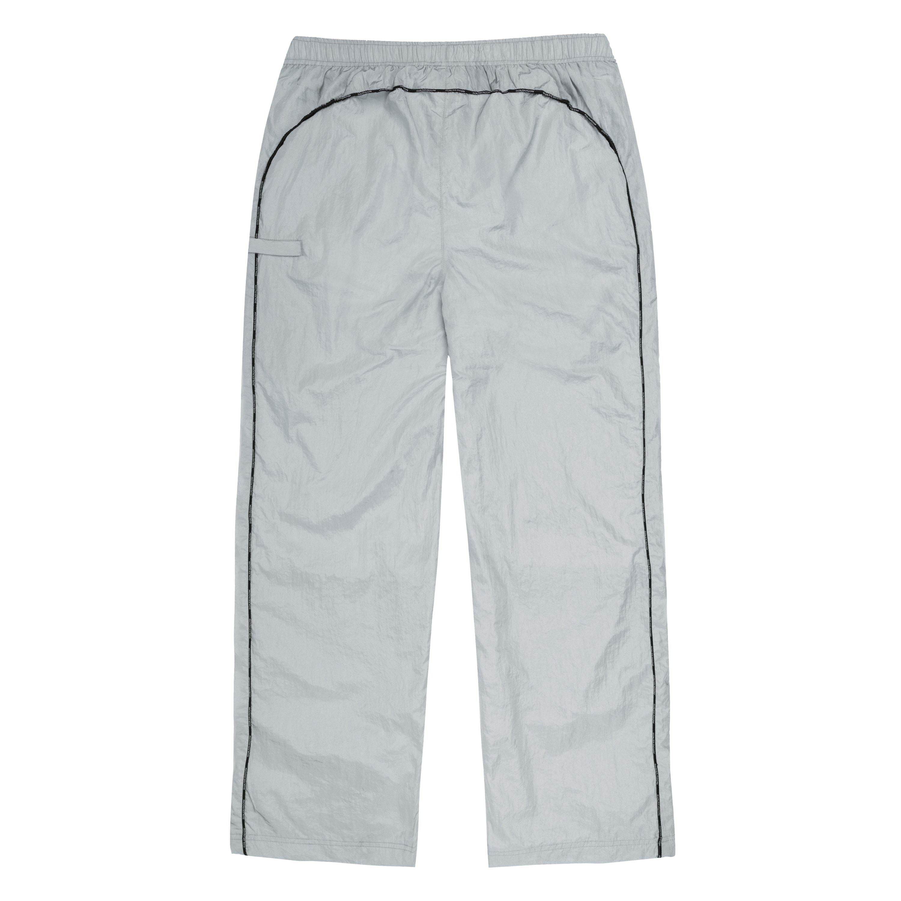 Boiler Room Wide Leg Shell Pant Grey