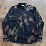 John Elliott Cloak Button Up - Forest Floral