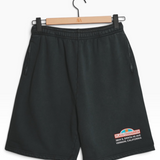 Willy Chavarria OS Plaza Chavarria Buffalo Sweatshort - Pirate Black