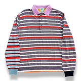 Waste Yarn Project PIA Crew Neck Cardigan - Multicolor