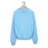 Marni Pointelle Techno Cardigan - Powder Blue