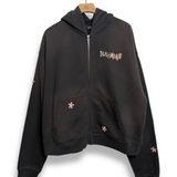 Nahmias Flower Groms Zip Up Hoodie