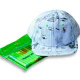 *BWA Doodle Reconstructed Button Down Hat