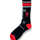 Saint Mxxxxxx Sock - Black/Red