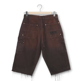 Willy Chavarria Workwear Carpenter Short - Uniform Brown