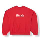 Willy Chavarria Diablo Hooligan Crewneck - Red