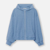 John Elliott Vintage Melange Full Zip Indigo