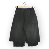 Astrum Double Layer 3QTR Sweats - Rust Black