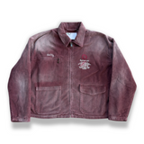 Paly Synanon Cord Work Jacket - Burgundy