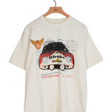 Rhude Slip Tee - Vintage White
