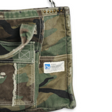 Nahmias Cargo Camo Bag w/ Crochet Floral Strap