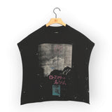 Astrum Rose's Cut Off Tee - Black