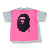 Saint Mxxxxxx x BAPE Genuine Nowhere Journey Shirt - Pink