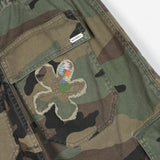 Nahmias Floral Patch Camo Crystal Shorts