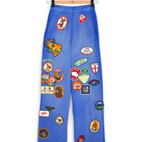 *BWA Gentlemen's Waffle Sweatpants- Blue