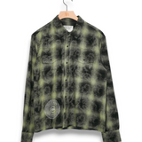 Midnight Rodeo Flannel Shirt - Overdye Green