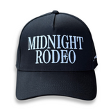 Midnight Rodeo MR Classic Logo Trucker - Jet Black