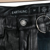 Earthling VIP 88 Leather Pants Black