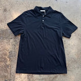 John Elliott Cotton Cashmere Polo - Black