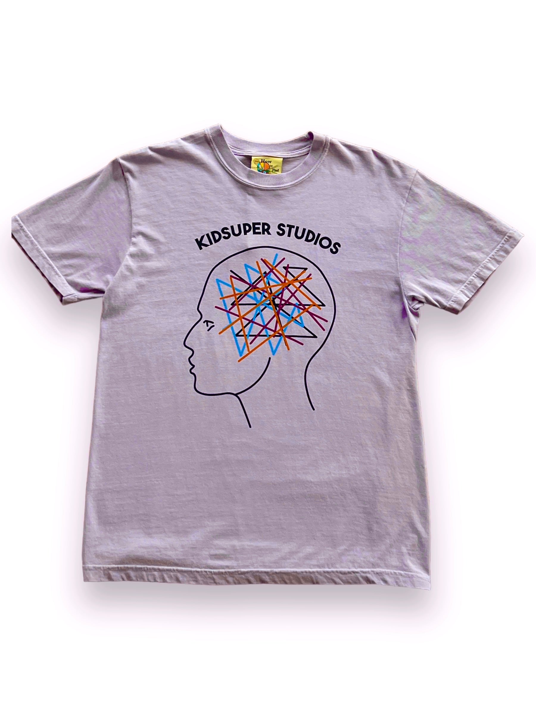 Kidsuper Thoughts In My Head Tee - Lilac