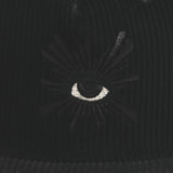 House Of Errors All Seeing Corduroy Cap - Black