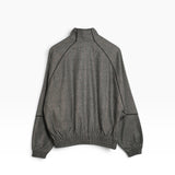 Willy Chavarria Ruff Rider Track Jacket - Uniform Brown / Black