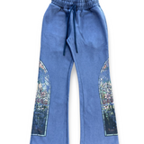 Who Decides War Faded Sweatpant - Sky