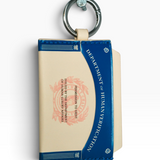Willy Chavarria Human Verification Wallet - Royal Blue / White