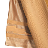 Rhude Lightning Football Jersey - Gold