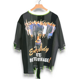 *BWA Loaner Panelled Tee - Faded Black