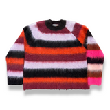 Waste Yarn Project NILS Raglan Sweater - Pink/Red