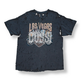 BOSSI Rhinestone T-Shirt - Harley Davidson / Las Vegas