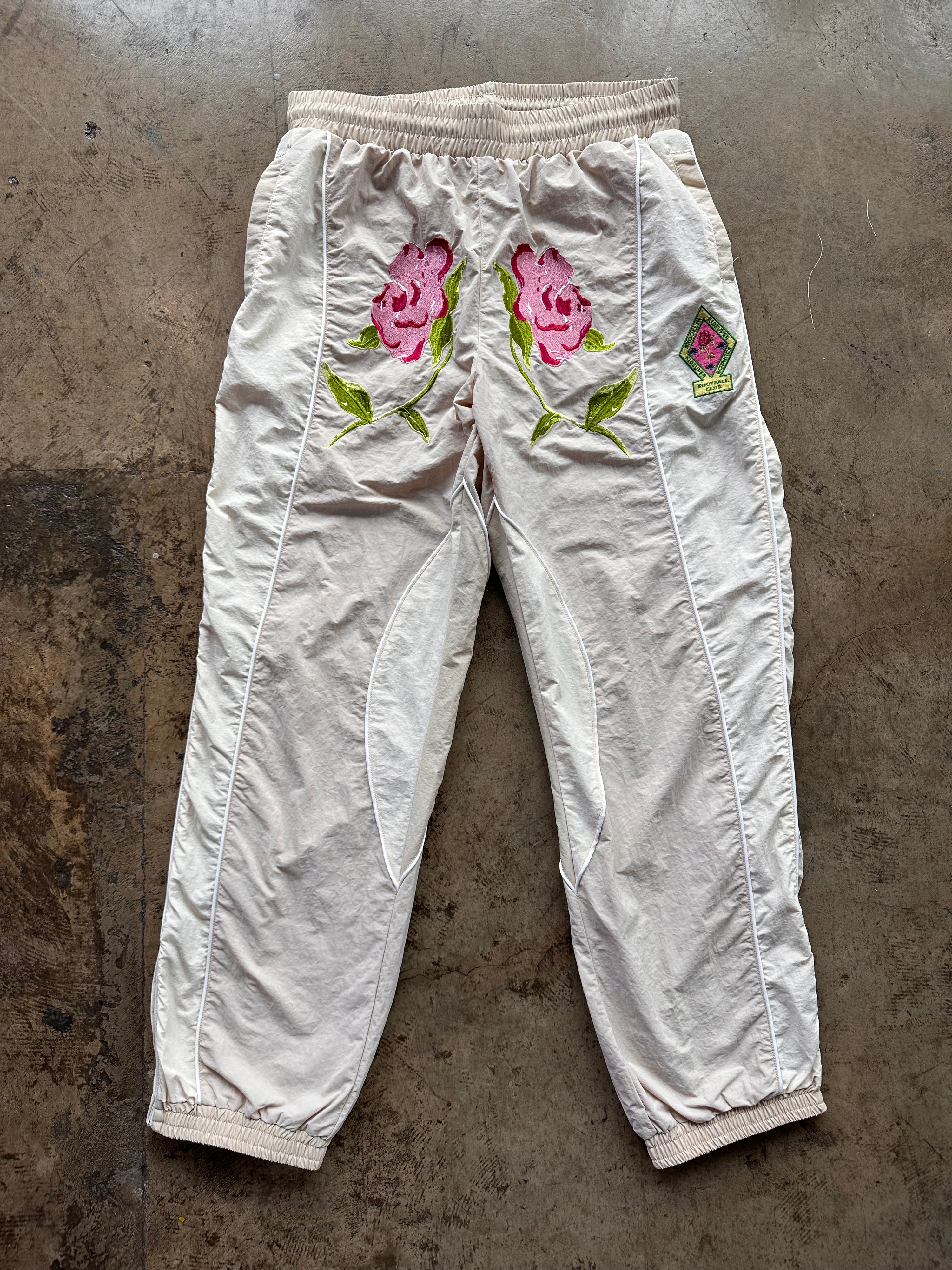 Kidsuper Brooklyn Botanics Tracksuit Bottoms - Cream