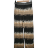 Commas Frequency Wave Jacquard Trousers