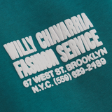 Willy Chavarria Fashion Services Standard Tee - Prouve Green
