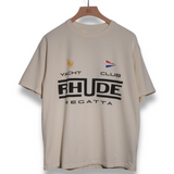 Rhude Regatta Club Tee - Vintage White