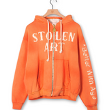 *BWA Tomi Zip Up Hoodie - Orange