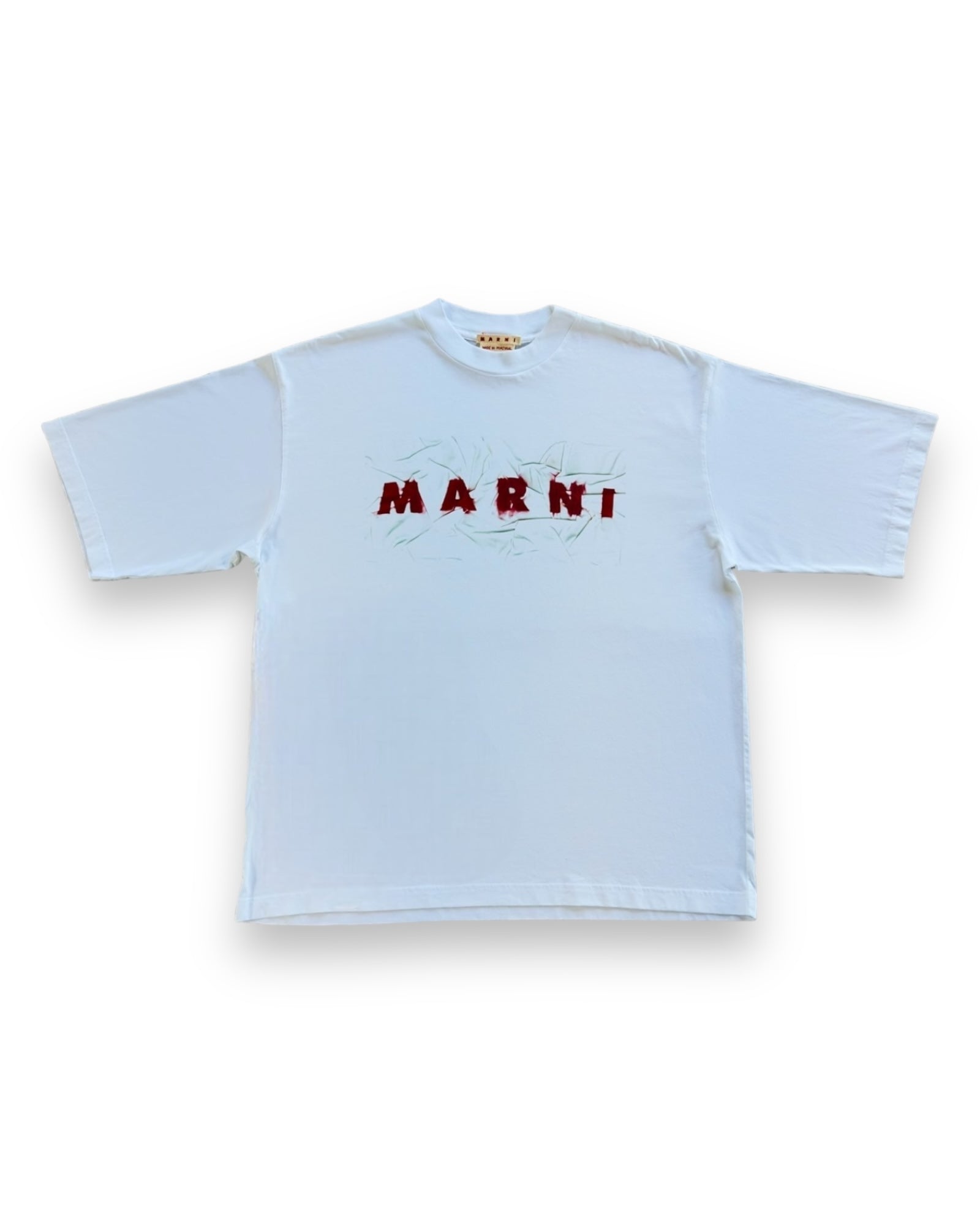 Marni Wrikled Organic Jersey - White