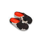 Marni Fussbett Sabot Cowhide - Lily White/Brown