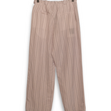 Willy Chavarria Toluca Pant - White/Black Stripe