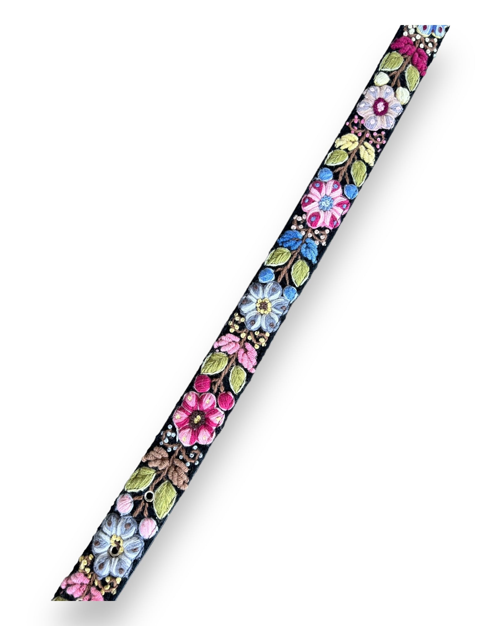 Nahmias Crochet Floral Belt - Multicolor