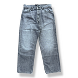 Nahmias Grey Wash Baggy Jeans